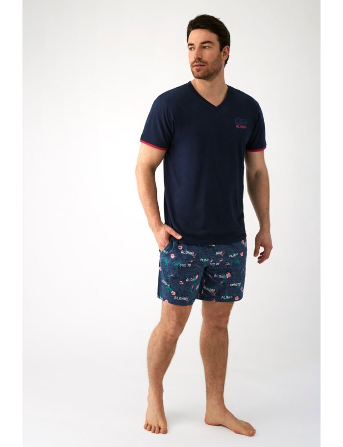 PYJAMA SHORT MARINE