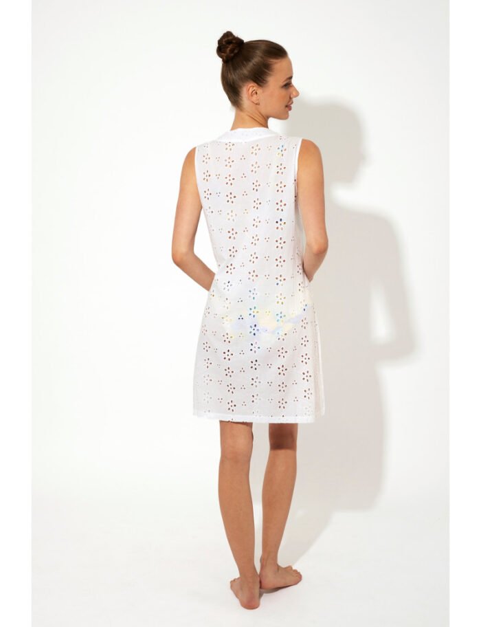 ROBE SANS MANCHES BRODEE – Image 2